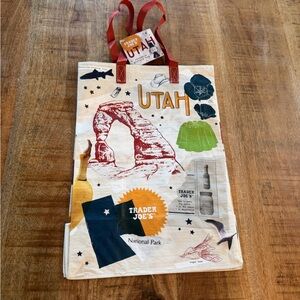 Trader Joe’s blind bag Utah state Reusable Grocery Tote Bag